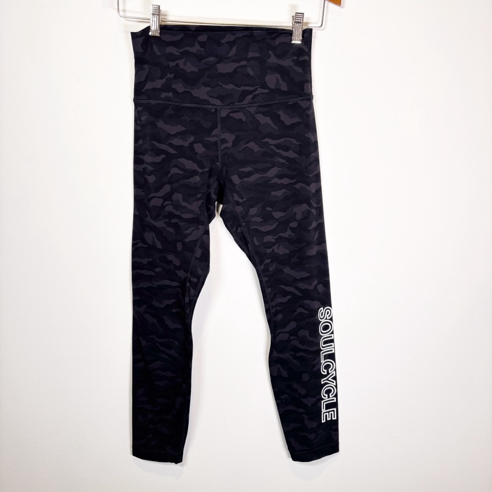 Lululemon Soulcycle Camo Leggings